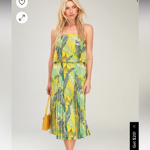 Lulus 2 Piece Midi Dress - Picture 6 of 7